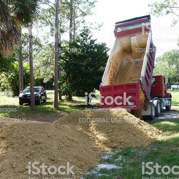 Free soil & aggregate delivery with rental